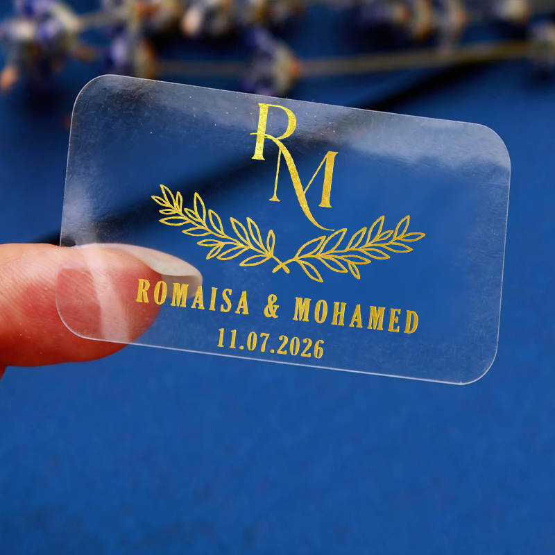 Personalised Candle Label - 50 adet Kişiselleştirilmiş Düğün Etiket Etiketi,