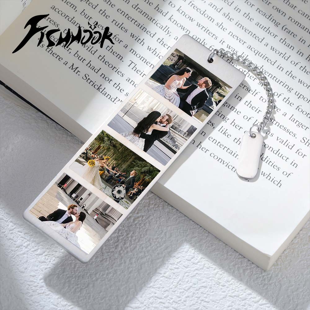 Custom Photo Book - Çift Eşleşen Kitap Ayracı Özel Sayfa