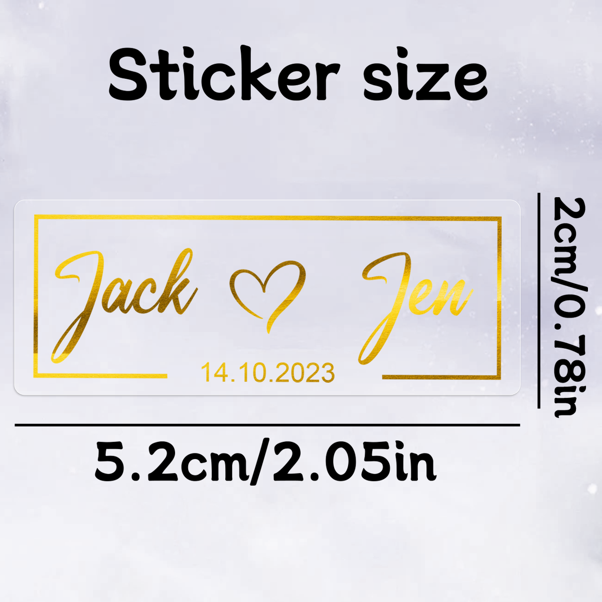 30-240 adet Özel Altın Damgala - Personalised Candle Label incelemesi ve fiyatı