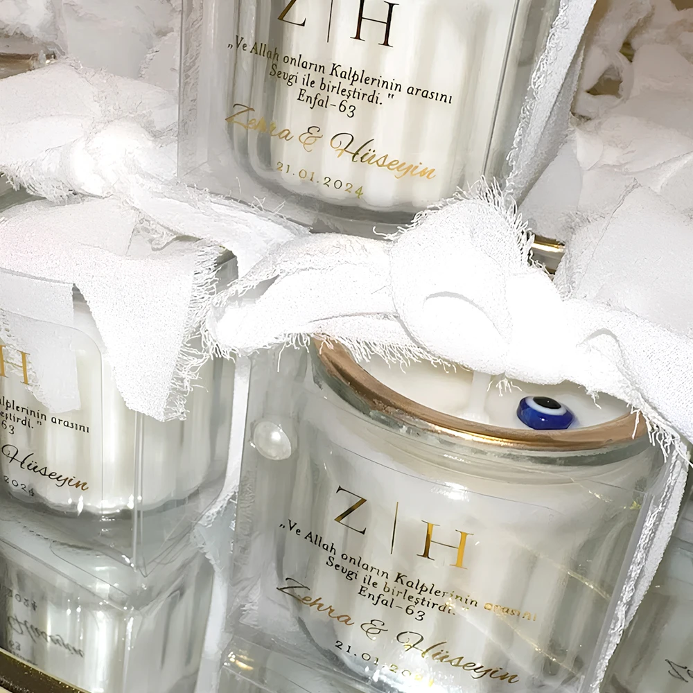 100 Yaprak Kişiselleştirilmiş  - Personalised Candle Label incelemesi ve fiyatı