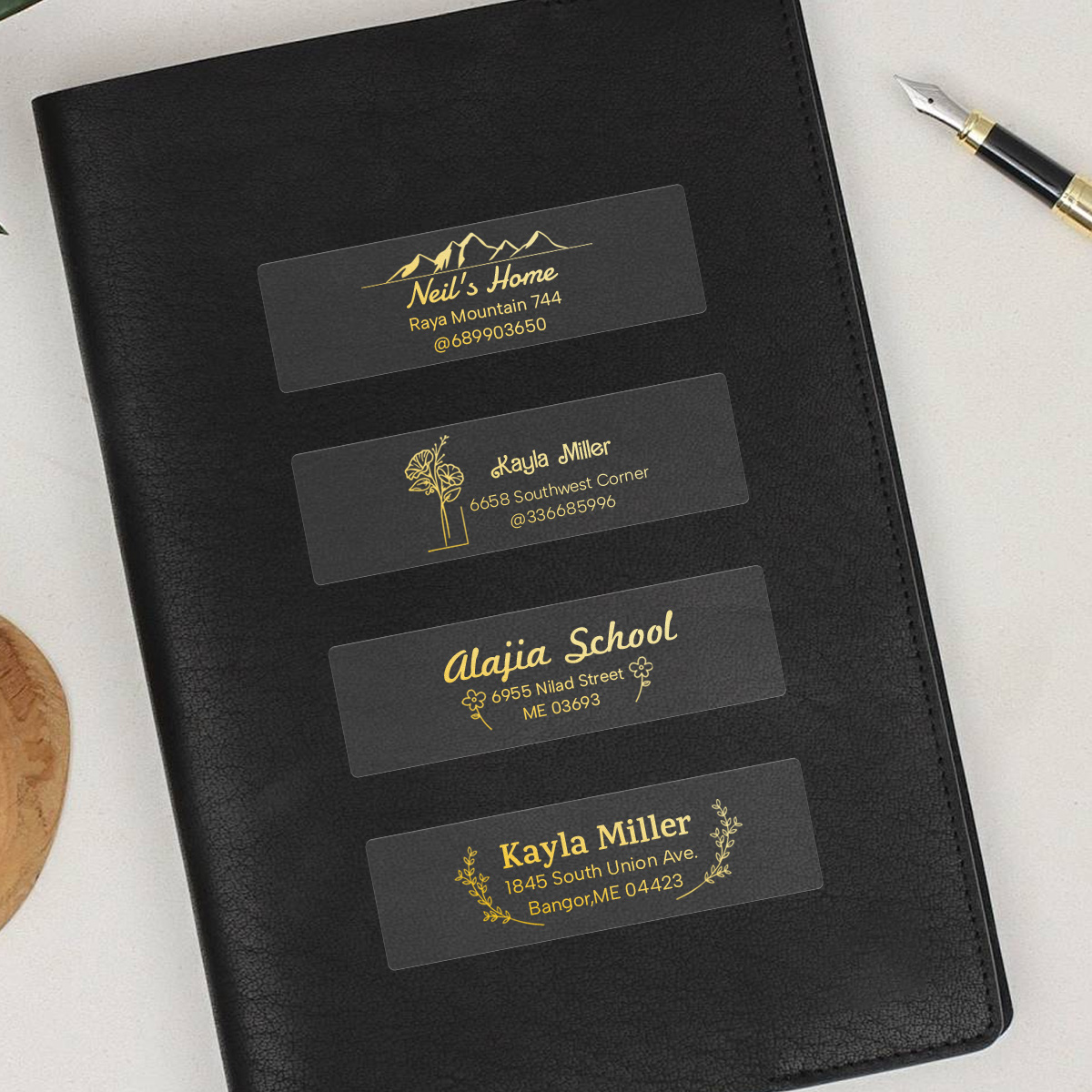 30-240 Adet Özel Çıkartmalar,  - Personalised Candle Label incelemesi ve fiyatı