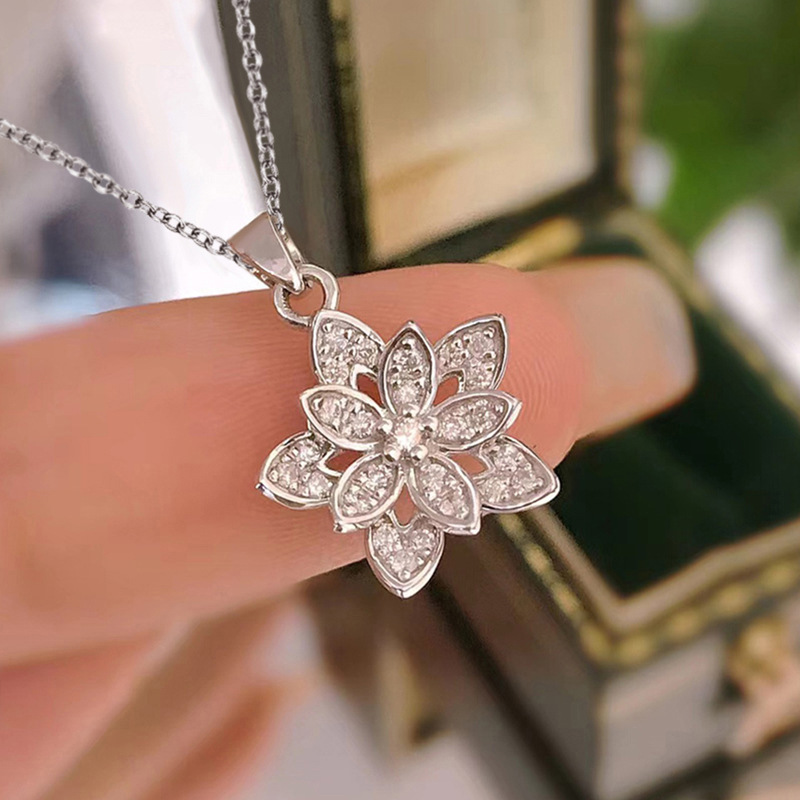 925 Ayar Gümüş Çiçek Kolye Kiş - Birth Flower Necklace incelemesi ve fiyatı