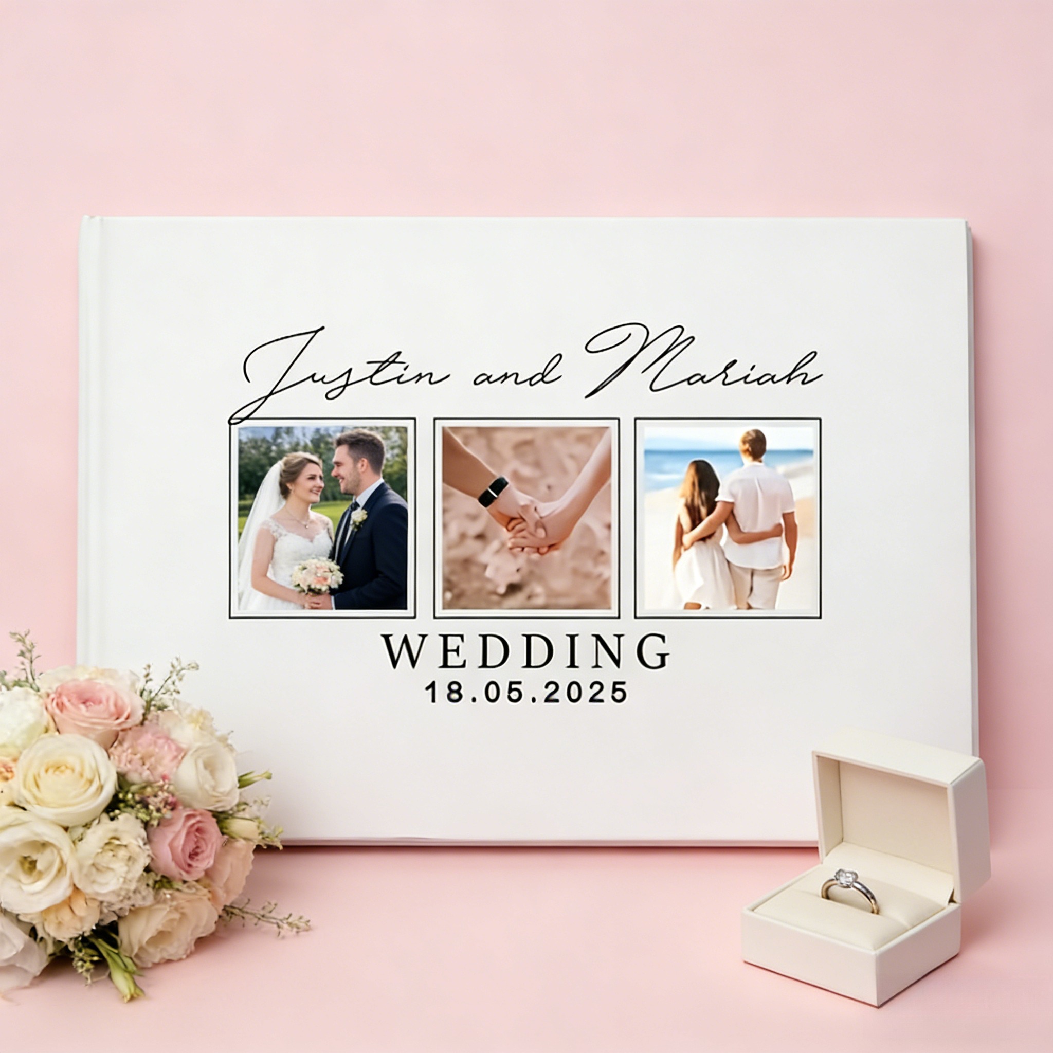 Kişiye Özel Düğün Misafir Deft - Custom Photo Book incelemesi ve fiyatı